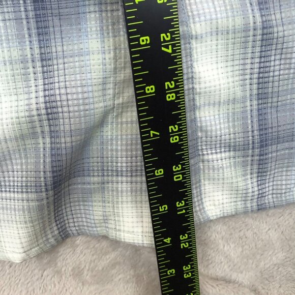 Ridgecut Mens Shirt Large Short Sleeve Fishinng Plaid Button Up Outdoors Blue - Picture 3 of 9